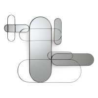 Зеркало С отделкой под искусственно состаренную латунь Д85см Euclide единый размер золотистый AM.PM  фото, kupilegko.ru